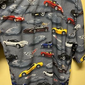 David Carey Originals Corvette Button Up Shirt 2XL
